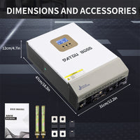 DATOUBOSS Rechargeable Lifepo4 Batteries Voltage Converters Inverter