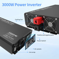 DATOUBOSS Rechargeable Lifepo4 Batteries Voltage Converters Inverter