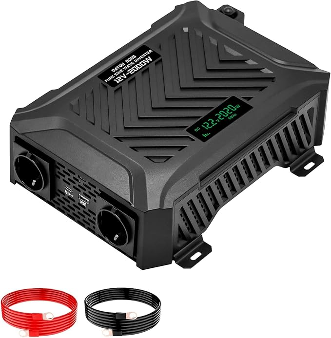 DATOUBOSS Rechargeable Lifepo4 Batteries Voltage Converters Inverter