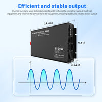 DATOUBOSS Rechargeable Lifepo4 Batteries Voltage Converters Inverter