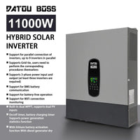 DATOUBOSS Rechargeable Lifepo4 Batteries Voltage Converters Inverter
