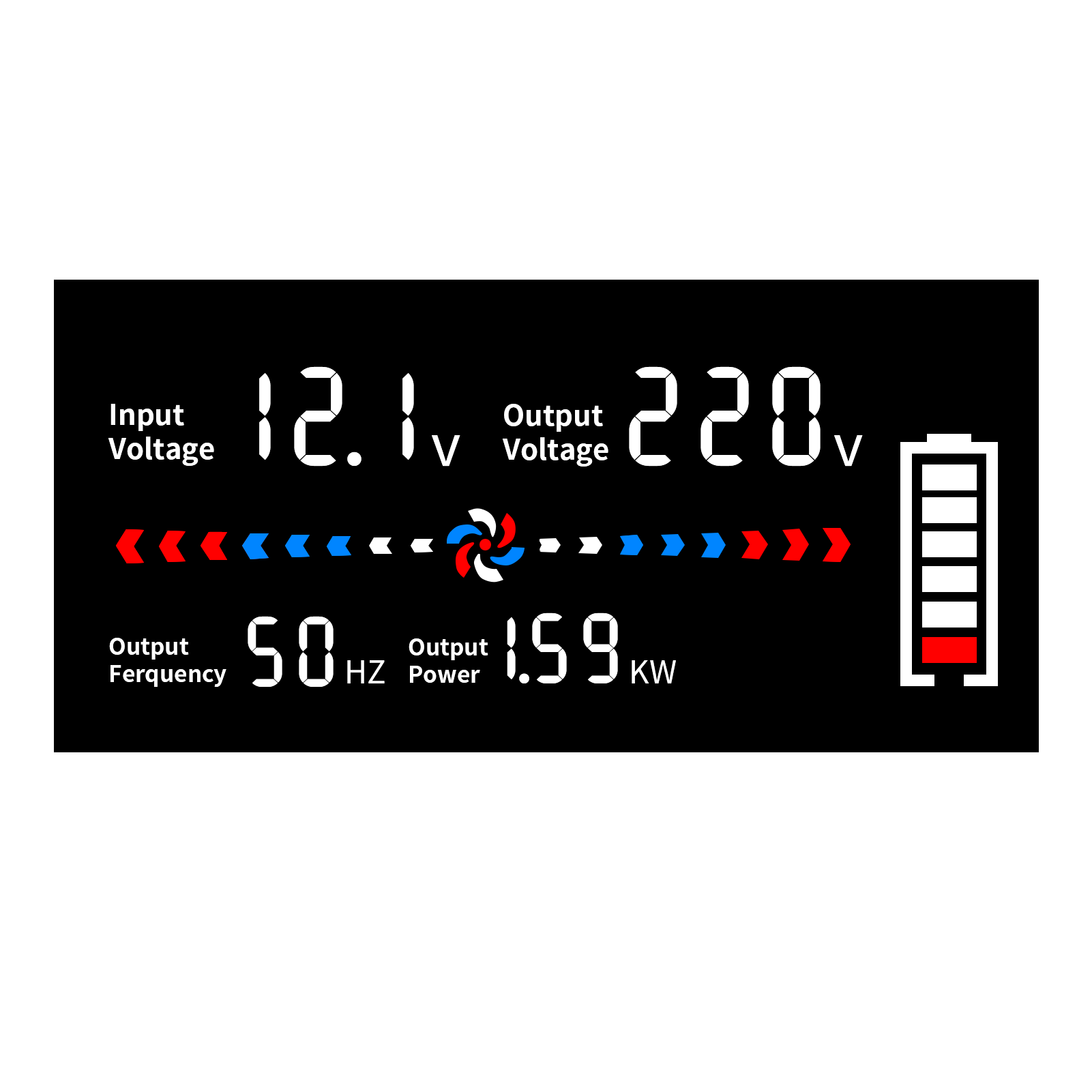 DATOUBOSS Rechargeable Lifepo4 Batteries Voltage Converters Inverter