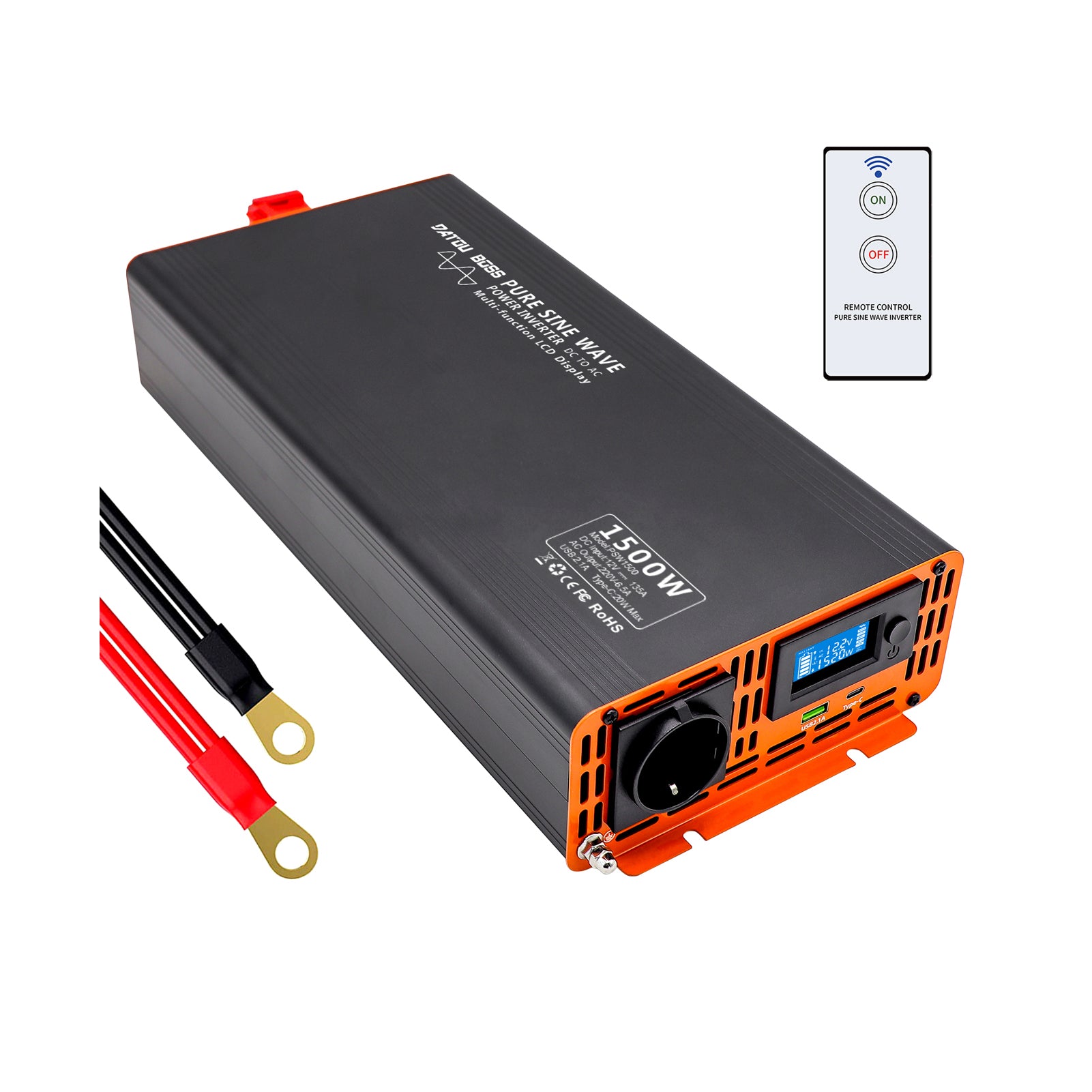 DATOUBOSS Rechargeable Lifepo4 Batteries Voltage Converters Inverter