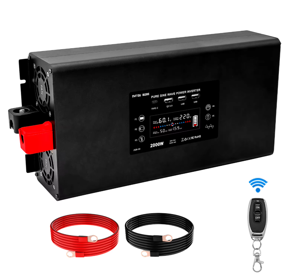 DATOUBOSS Rechargeable Lifepo4 Batteries Voltage Converters Inverter