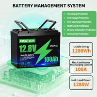 DATOUBOSS Rechargeable Lifepo4 Batteries Voltage Converters Inverter