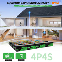 DATOUBOSS Rechargeable Lifepo4 Batteries Voltage Converters Inverter