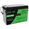 DATOUBOSS 24V 100Ah LiFePO4 battery with BMS 8000Cycles for Inverter, Motorhome, Solar System, Boat, Household, Solar