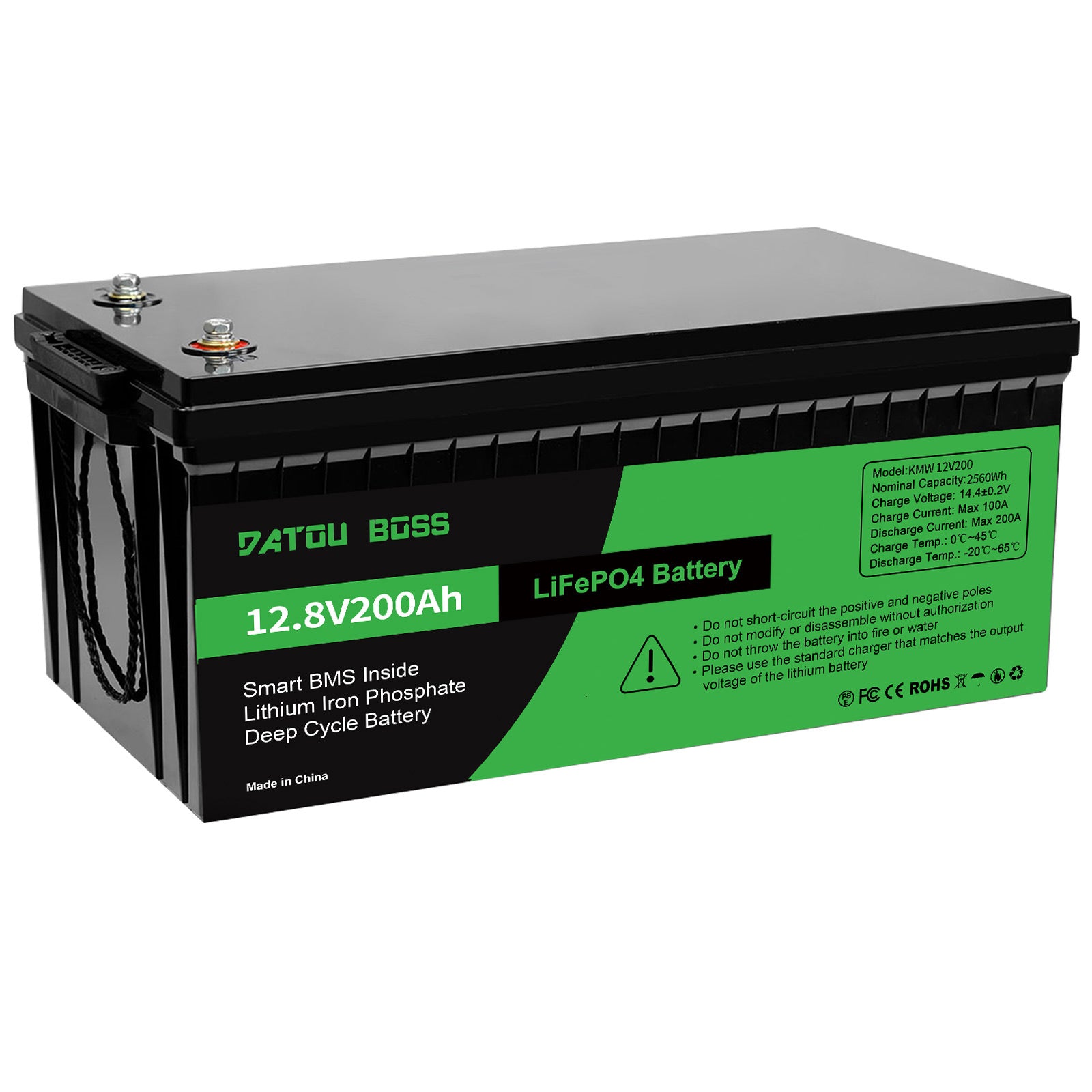 DATOUBOSS Rechargeable Lifepo4 Batteries Voltage Converters Inverter