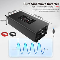 DATOUBOSS Rechargeable Lifepo4 Batteries Voltage Converters Inverter