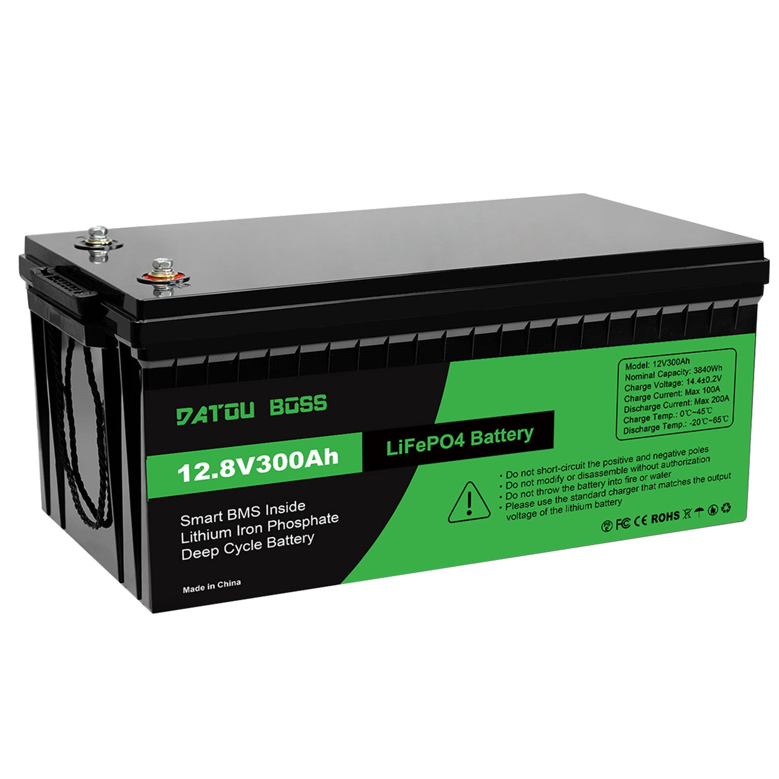 DATOUBOSS Rechargeable Lifepo4 Batteries Voltage Converters Inverter