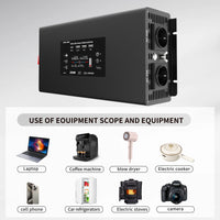 DATOUBOSS Rechargeable Lifepo4 Batteries Voltage Converters Inverter