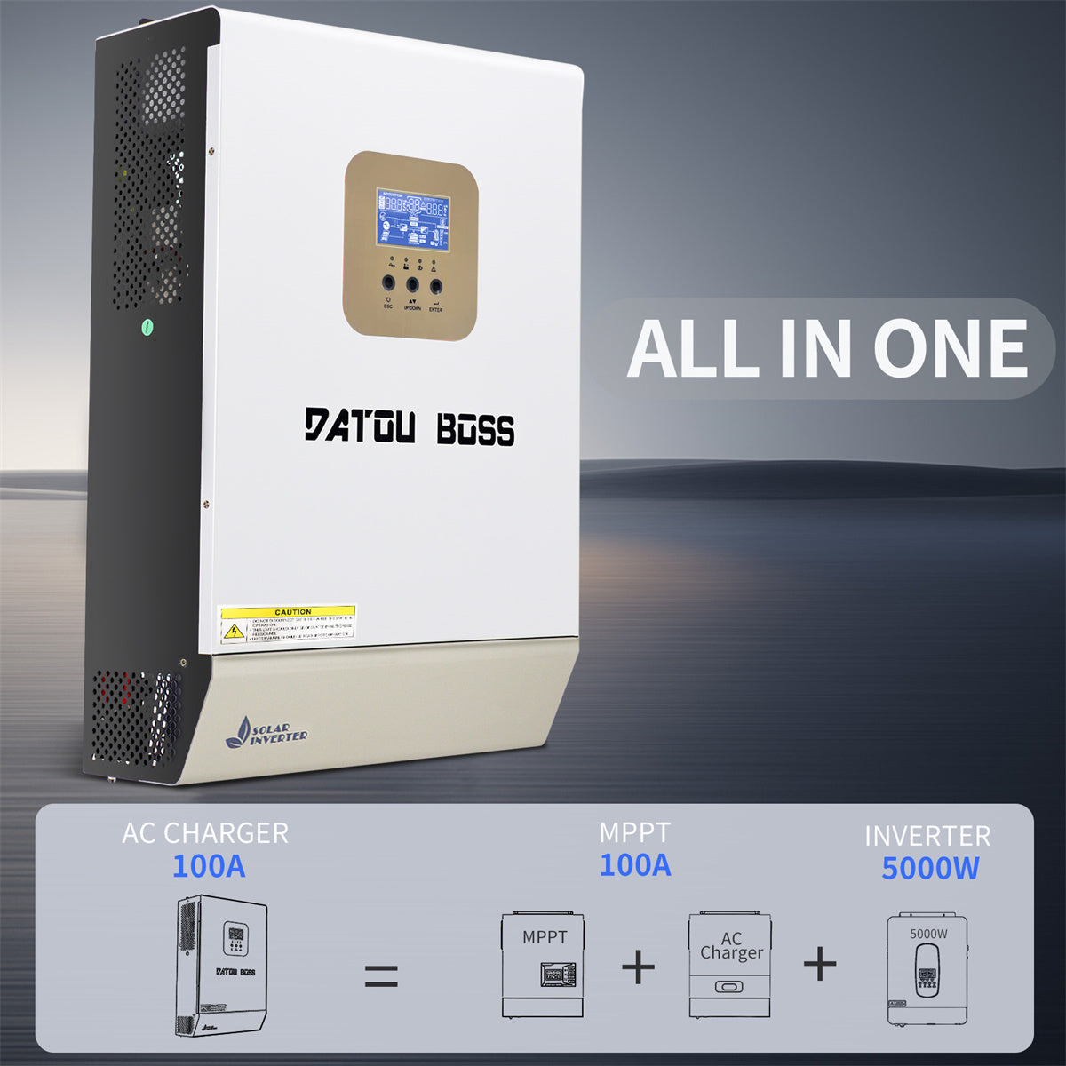 DATOUBOSS Rechargeable Lifepo4 Batteries Voltage Converters Inverter